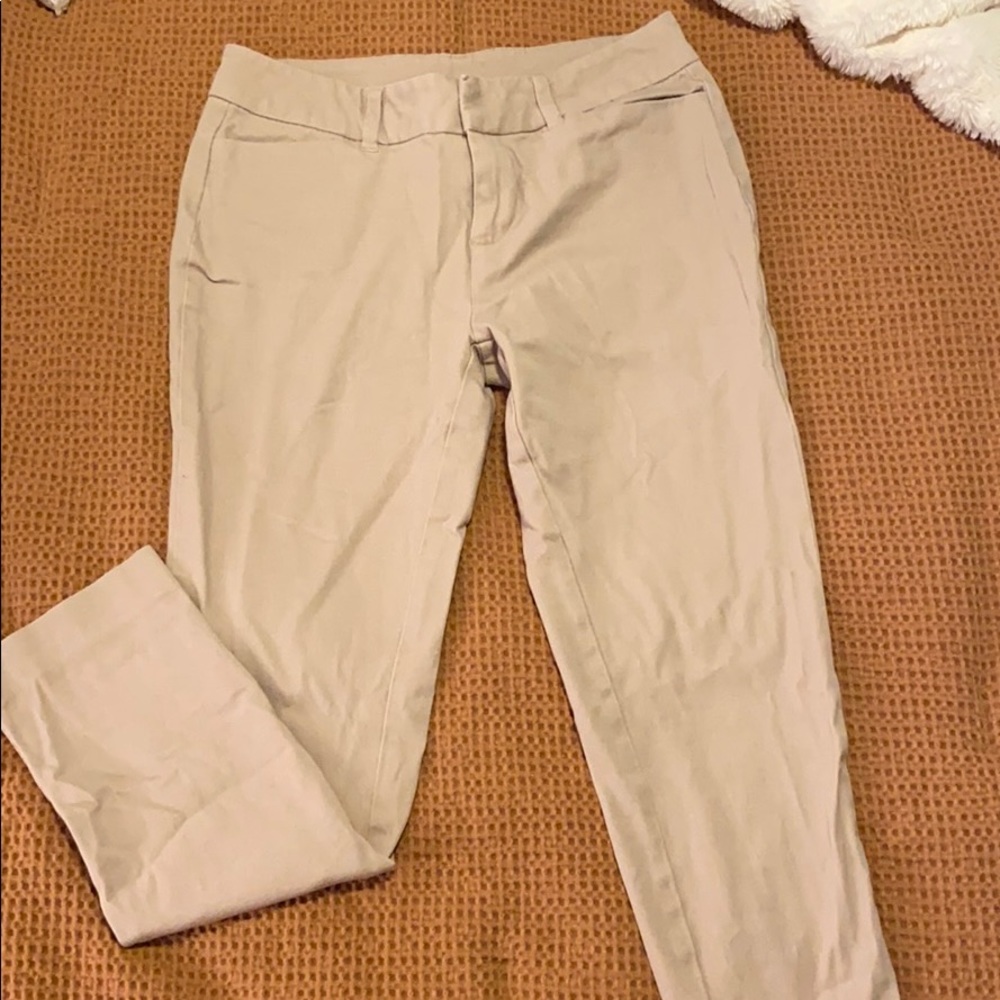 Khaki work pants
